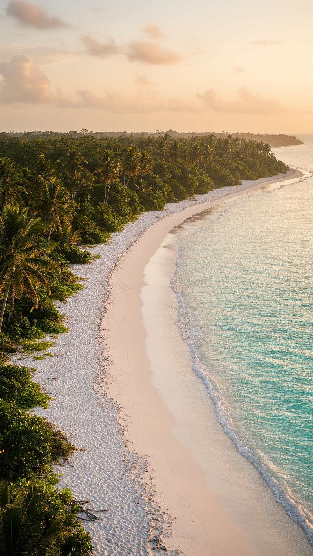 The sea at dawn