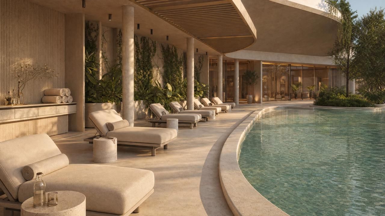 A quiet sanctuary pool